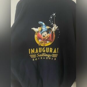 Inaugural Disney Fantasy Cruise Ship crewneck.